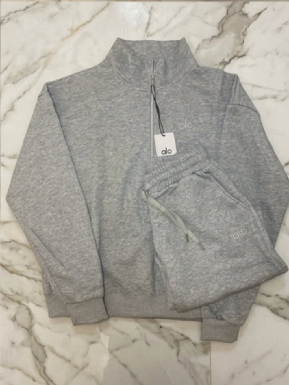 ALO Yoga Quarter zip & Sweatpants